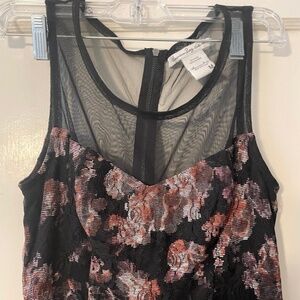 NWOT American Rag Floral Sheer Dress size Medium